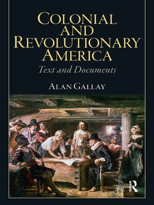 cover image of Colonial and Revolutionary America